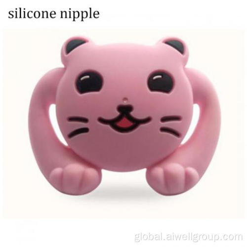 Silicone Baby Nipple Food Grade Silicone Baby Animal Style Nipper Factory